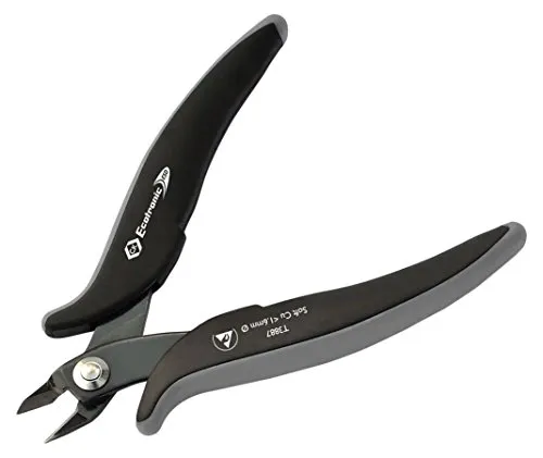 C.K Elektronik Seitenschneider 136 mm I ESD-Konform I Präzisionswerkzeug I Vielseitiger Einsatz