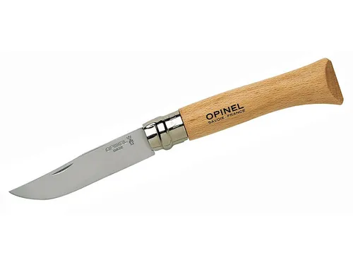 Opinel Messer Gr.10 KL=100mm HL=130mm rostfreier Stahl