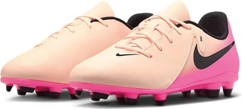 Nike Phantom GX II Club FG/MG Fußballschuhe für Kinder - Fußballschuhe mit anliegender Passform und gepolsterter Innensohle für optimalen Halt und Wendigkeit auf dem Spielfeld, ideal für natürliche und Kunstrasenplätze.