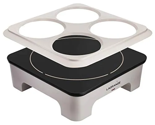 Lagrange 2000W Kreppmacher mit 1 Schablone - Wasserkocher mit 2000W Leistung, ideal für schnelle Zubereitung von köstlichen Kreationen und inklusive praktischer Schablone für kreative Designs.