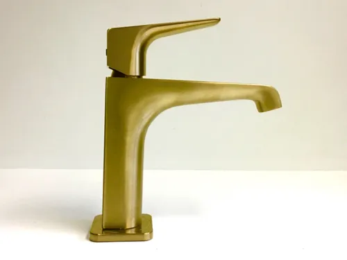 Hansgrohe Axor Citterio E Waschtischarmatur Gold gebürstet in gold von Hansgrohe