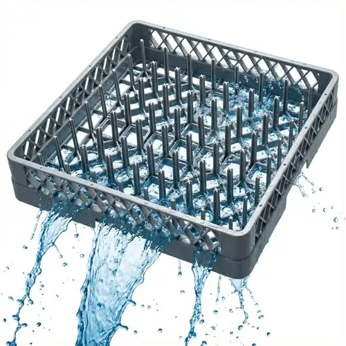 Stalgast Geschirrspüleinsatz Spülkorb 50 x 50 x 10 cm von Morleos