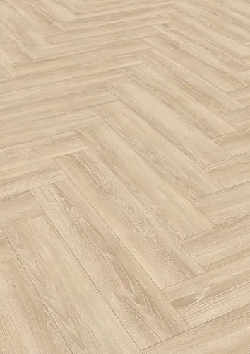 Produktbild Laminat Nature Sense Newport Eiche creme Fischgrät 840 x 168 x 8 mm