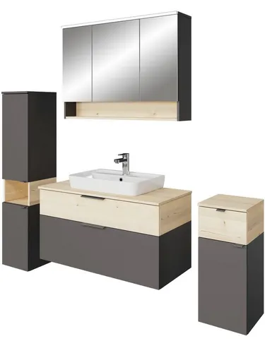 Saphir Badmöbel-Set Quickset 394, (Komplett-Set, 5-St)