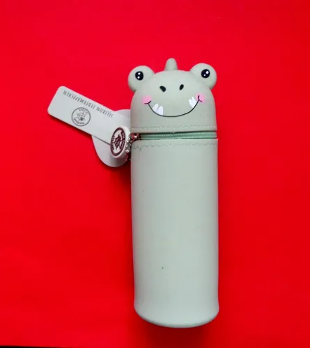 Bell Trade  Silikon Federmäppchen Stifteköcher Stiftehalter Dino Rexy