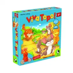 Pegasus Spiele Viva Topo - Englische Ausgabe 267237 - Gesellschaftsspiel für Kinder, fördert spielerisch die Konzentration und Reaktionsfähigkeit mit einfacher englischer Anleitung.