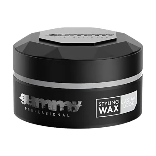 Produktbild Gummy Professional Casual Look | Hair Styling Wax | Casual Look Haarwachs | Lässiger Look Wachs | Matte Wax | 150ml (1 Stück)