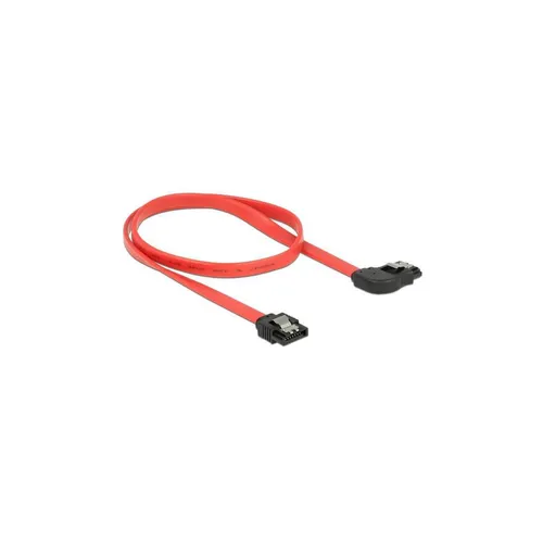 DeLOCK 83969 0,5 m SATA III 7-pin SATA III 7-pin schwarz, rot Kabel SATA – Kabel SATA