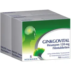 Ginkgovital Heumann 120 mg Filmtabletten von Heumann