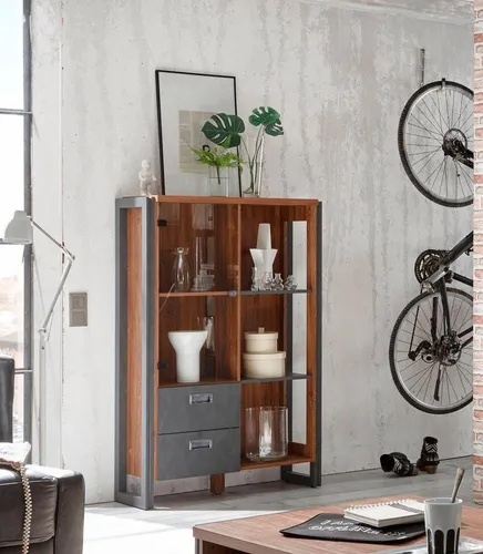 Home affaire Highboard Detroit, 140 cm Höhe