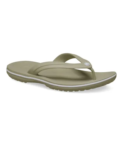 Crocs Unisex Crocband Flip Flop in Meteor, Größe 42 EU - Bequeme Flip Flops für jeden Tag, ideal für den Sommer. Denken Sie daran, eine Größe kleiner zu wählen für optimalen Tragekomfort!
