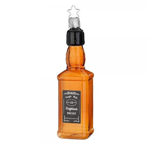 INGE-GLAS® Christbaumschmuck INGE-GLAS Christbaumschmuck Gentlemen`s Club Highland Whiskey (13,0cm)