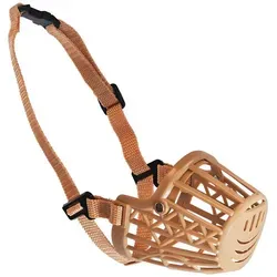 Nobby Maulkorb Maulkorb Standard braun braun Größe: M-L Umfang: 29,5 cm / Länge: 11 cm