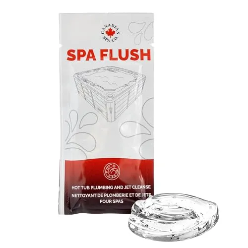 CANADIAN SPA CO. Spa Flush Reinigungsgel 15 ml, umweltfreundliche Hot Tub Pflege, entfernt Verunreinigungen aus Rohrleitungen und Düsen, Pool Zubehör Reinigung