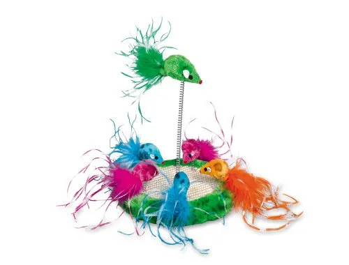 Nobby Katzenspielplatz Plüsch, Ø 19 cm x 24 cm, 1 Stück