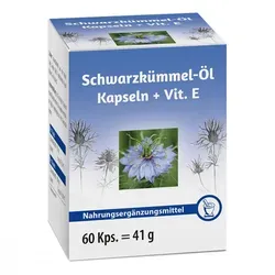 Schwarzkümmelöl + Vitamin E Kapseln