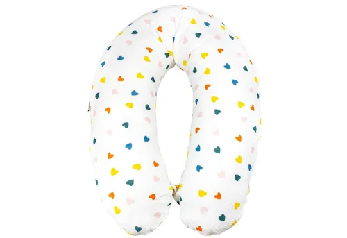 SEI Design Stillkissen Seitenschläferkissen XXL Babynest - Baby Erstausstattung Neugeborene, Kissen XXL 190x30 cm, Bezug 100% Baumwolle