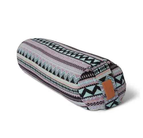 DoYourYoga Zylinder Yogabolster mit Bio-Dinkelspelz - Faszienrollen: Ergonomisches Yogakissen für optimale Körperhaltung und Entspannung, mit waschbarem Bezug aus 100% Baumwolle und leichter Bio-Dinkelspelzfüllung.