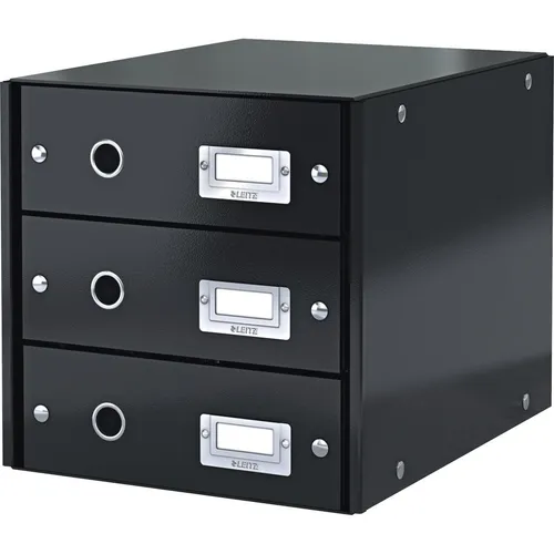 Leitz Aufbewahrungsbox, Click & Store-Schrank mit 3 Schubladen (A4)