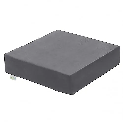 Bodyprotect Sitzerhöhung Stuhlkissen 40 x 40 cm - Komfort und Unterstützung - Stuhlkissen mit Antirutsch-Beschichtung und waschbarem Bezug, ideal für Menschen mit Hüft- und Knieproblemen, fördert eine aufrechte Sitzhaltung und erleichtert das Aufstehen.