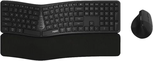 RAPOO 8810ME KOMBO Tastatur und Maus Set, kabellos, Grau von Rapoo