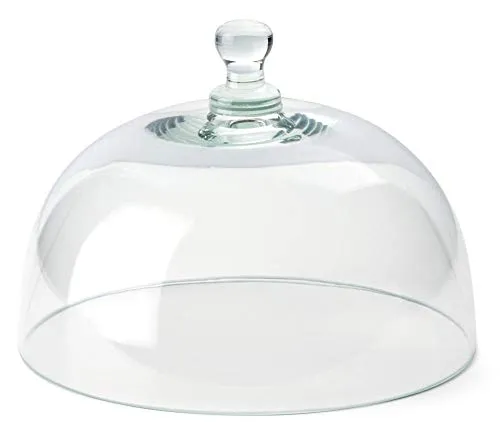 Continenta Käseglocke aus Glas, Ø 15,5 cm - Hochwertige Käseglocke aus mundgeblasenem Glas, ideal als Ersatzteil für stilvolle Präsentation von Käse, zeitloses Design für jeden Tisch.