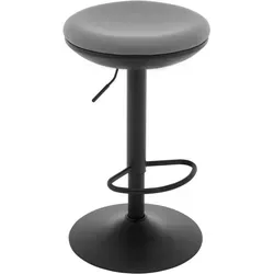 Woltu Barhocker mit Fußstütze in grau von WOLTU