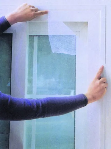 Fenster Fliegengitter weiß oder schwarz 150x150cm Insektenschutz Insektennetz
