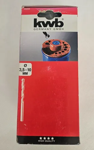 KWB Spiralbohrer Anschleifvorrichtung für HSS-Bohrer Ø 3,6 - 10 mm