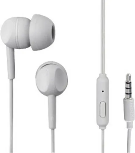 Thomson EAR3005GY In Ear Kopfhörer kabelgebunden Weiß Headset
