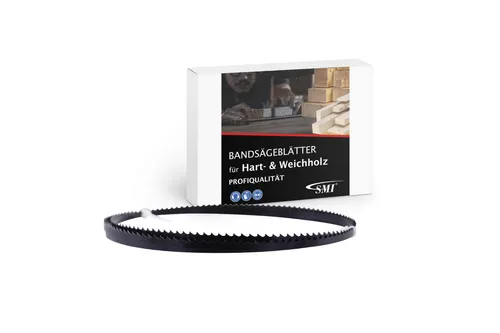 SMI Holz-Sägeband 2360 x 10 x 0,65 mm 6 ZpZ Bandsägeblatt Scheppach Basato 3