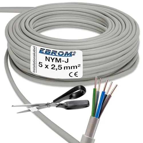 EBROM NYM-J 5x2,5 mm²