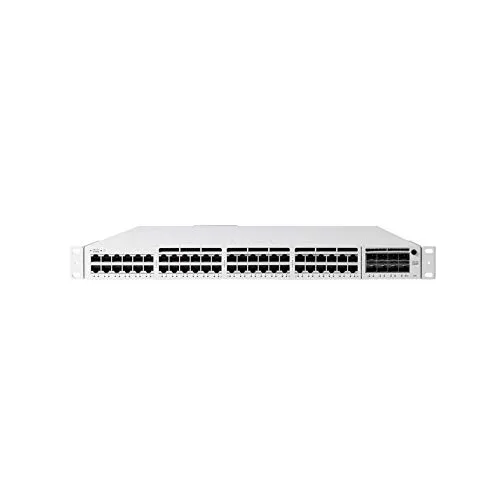 Cisco Meraki MS390-48P - 48-Port L3 Managed Switch mit PoE - Server-Zubehör mit 48 Gigabit Ethernet Ports, ideal für hohe Netzwerkleistung und Power over Ethernet (PoE) für flexible Geräteanbindung.
