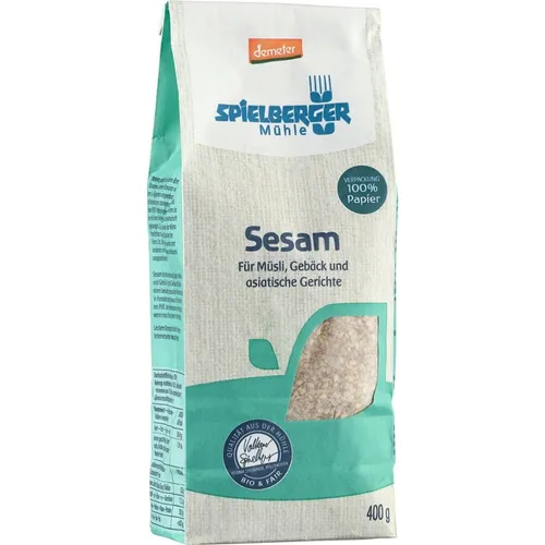 Sesam ungeschält DEMETER 400g | SPIELBERGER MÜHLE