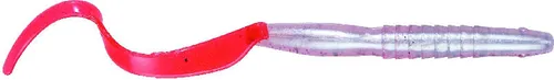 Jenzi Drop-Shot Mighty Worm Gummifisch 19cm rosa rot