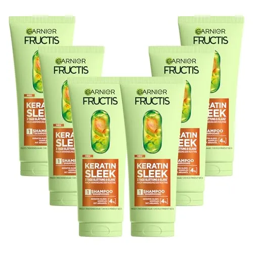 GARNIER Fructis Keratin Sleek Shampoo 6-tlg.  von Garnier