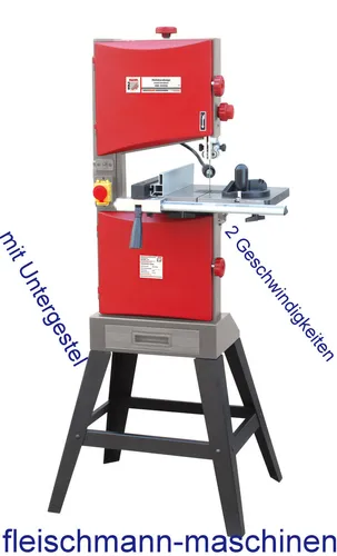 Holzmann Holzbandsäge HBS245HQ 230V - Hochwertige Bandsäge für präzise Schnitte, mit einem schwenkbaren Graugusstisch und langlebigen Alu-Druckguss-Laufrollen. Ideal für Hobby und professionelle Anwendungen.