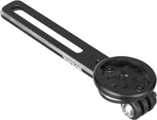 Topeak UTF Multi-Mount Lenkerhalterung, Schwarz - Fahrradcomputer mit innovativer Halterung für nahtlose Integration von Geräten, passend für viele Cockpits. Inklusive Adapter für GoPro, Garmin und mehr.