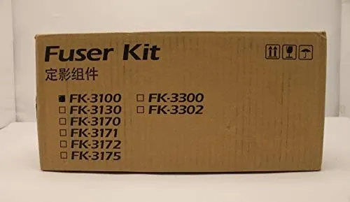 Kyocera Fuserkit FK-3100 - Hohe Kapazität für langlebigen Druck - Sonstiges Druckerzubehör mit einer Kapazität von ca. 200.000 A4-Seiten bei 5%, ideal für effizientes Drucken in Büros.