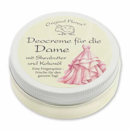 Florex Deocreme 40ml samt - für die Dame - erfrischend blumig
