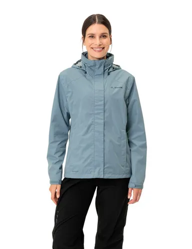 VAUDE Women's Escape Bike Light Jacket - Gr. 34, nordic blau - Fahrradjacke für Frauen, winddicht, wasserdicht und atmungsaktiv. Ideal für Outdoor-Aktivitäten und sorgt für ein trockenes Tragegefühl.