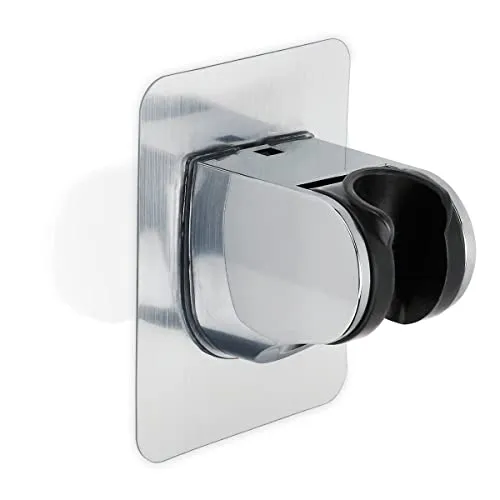 INTIRILIFE Handbrause Halterung ohne Bohren in Chrom Silber