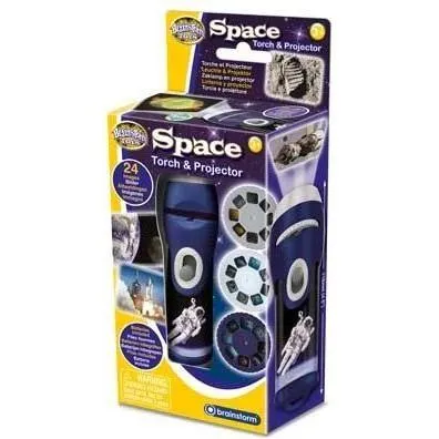 Brainstorm Taschenlampe und Projektor - Weltraum (12 cm) (306-4000)