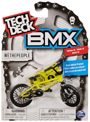 Spin Master Tech Deck BMX Finger Fahrräder - Sonstige Kreativspielzeuge – Authentische Mini-BMX-Räder für coole Tricks, ideal für Fingerakrobaten ab 6 Jahren!