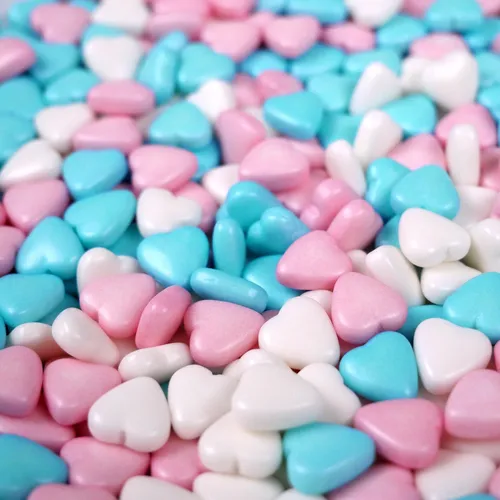 Streuselheld Herzchen Mix 40g Streusel zum Dekorieren und Verzieren von Gebäck aller Art wie Torten Kuchen Keksen Zuckerstreusel