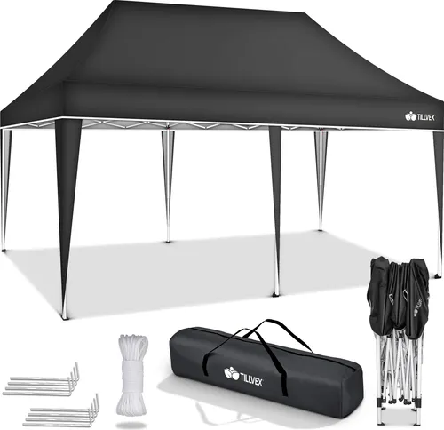 tillvex Pavillon 3x6m Anthrazit