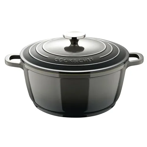 Bergner EXCALIBUR Kasserolle Ø 20 cm - Pfannen aus hochwertigem Edelstahl mit Antihaftversiegelung, ideal für fettfreies Kochen und einfache Reinigung. Perfekt für jede Küche!