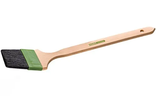 Colorus Heizkörper-Lackierpinsel – Premium Pinsel mit stabilisierter Chinaborsten-Mischung – geeignet für lösemittelhaltige und zähe Farben und Lacke