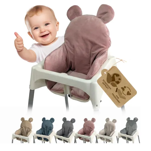 BambiniWelt Hochstuhlauflage für Ikea Antilop M2 – Weich & Waschbar