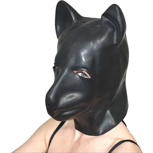 Honeylust Realistische Latex Hunde Maske von Honeylust